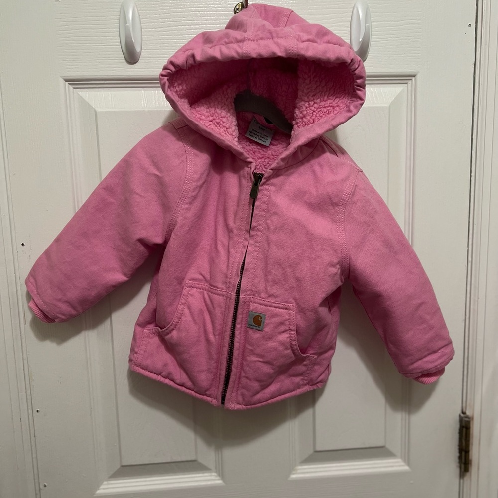 Carhartt Toddler Redwood Jacket Sherpa Lined